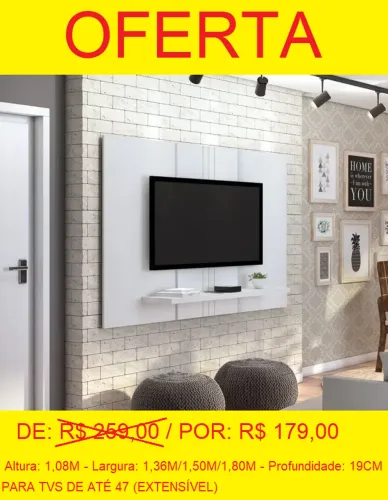 Painel extensível 3 Medidas 