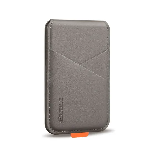 Porta-cartões magnético de couro PU premium