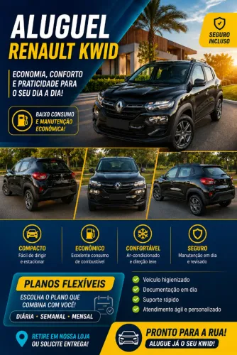 ALUGA-SE RENAULT KWID