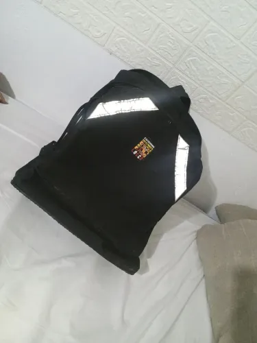 Mochila lona média cachorro louco