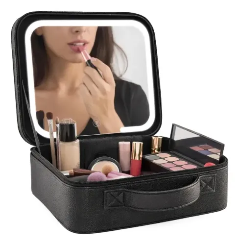 Maleta com Espelho e LED Avon