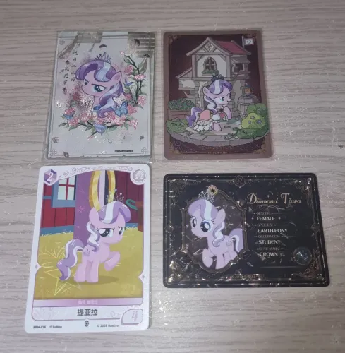 Lote Card My Little Pony - Diamond Tiara
