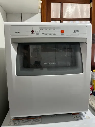 Lava louça Brastemp Active 8 serviços compacta
