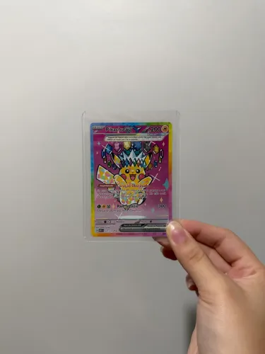 Carta Pikachu EX SAR 277/217 Pokémon TCG
