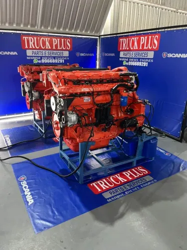 Motor Scania Maritimo DC13 Com 600 CV a base de troca