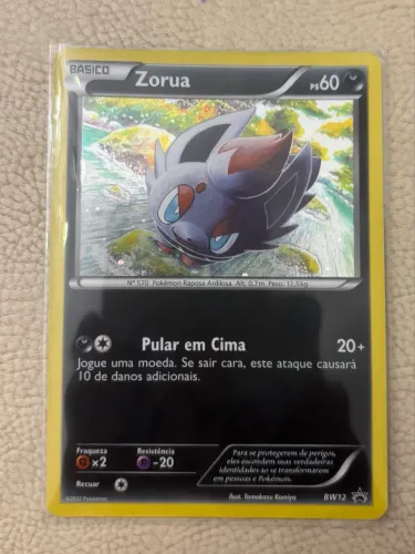 Pokémon TCG Zorua BW12 Promo
