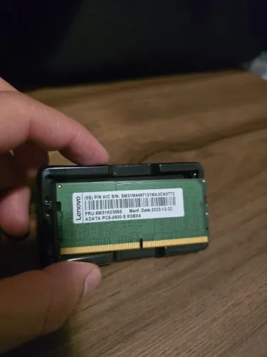 Memória RAM Notebook DDR5 8GB 5600MHz ADATA Lenovo Original