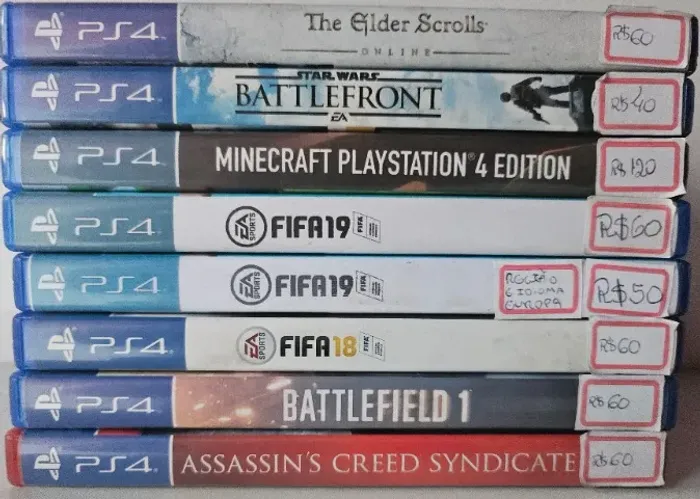 Jogos Originais Para Sony Playstation 4 PS4 Play Mídia Física FAT Slim PRO A Partir DE