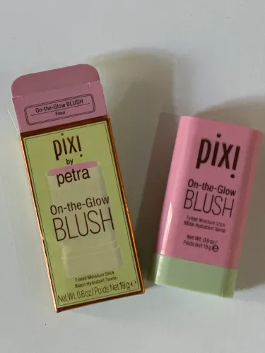 3 em 1 blush pixi stick hidratante com cor para bochechas, lábios e contorno