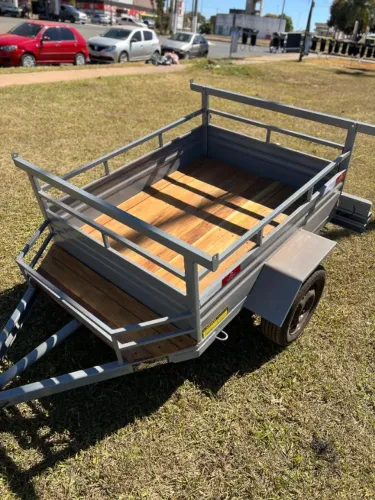 Reboque 1.50 x 1.20 ideal para transporte com tranquilidade