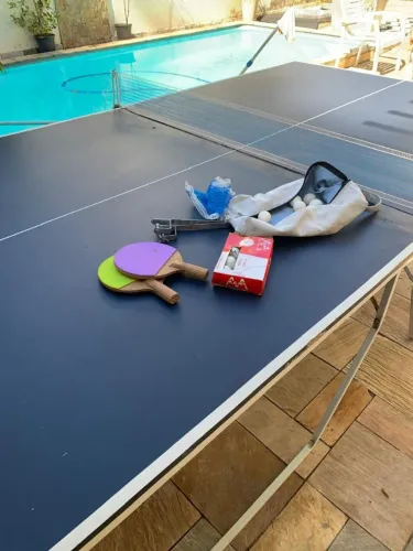 Mesa ping pong dobrável