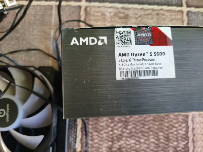 Ryzen 5 5600 + water cooler one Power 240mm