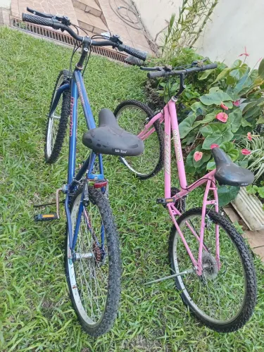 Bicicletas usadas ( 2 )  aro 26 com marcha  