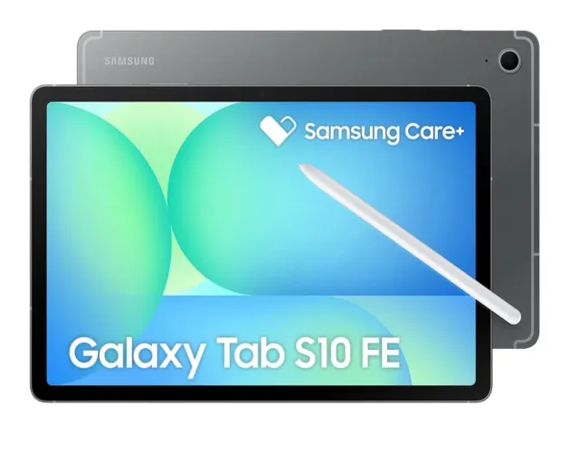 Tablet Samsung Galaxy Tab S10 FE Cinza 128GB 8GB RAM Tela Imersiva de 10.9" 90Hz - LACRADO