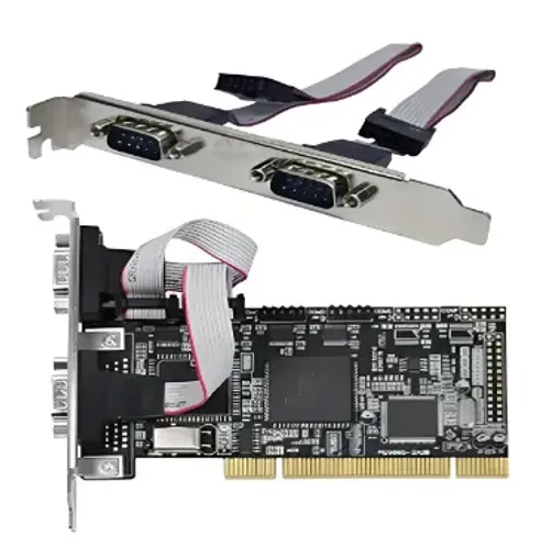 Placa Serial Pci Flexport F1141e 4 Portas Seriais Rs232 Db9