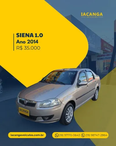 Fiat Siena 1.0/ EX 1.0 MPI Fire/ Fire Flex 8V 2014