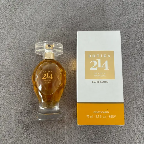 Perfume Botica 214 Servilla O Boticário Novo