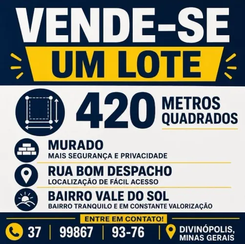 Lote Bairro Vale do Sol