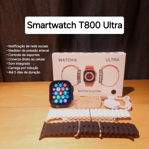 Relogio smartwatch t800 Ultra 49mm NOVO !