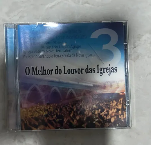 Cd O melhor louvor das igrejas - Novo