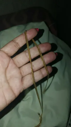 Corrente masculina Rommanel 18k