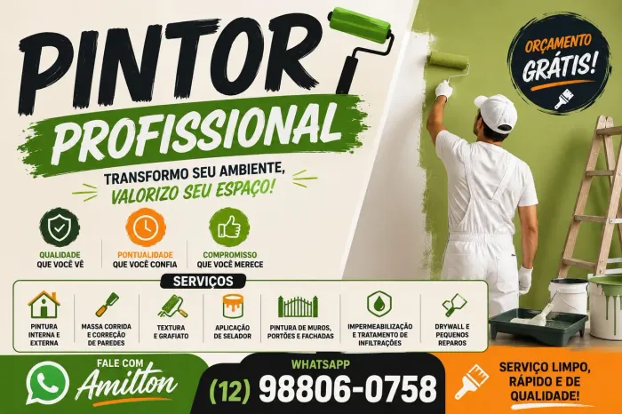 Pintor Residencial e comercial