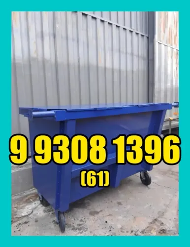Container de Lixo Industrial 1200 Litros - pronta entrega