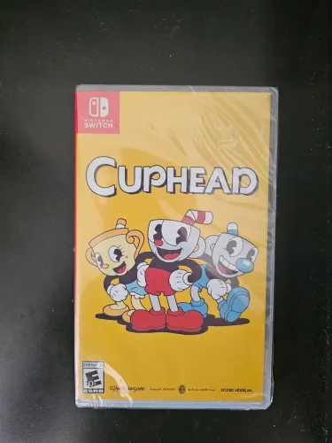 Jogo cuphead + Dlc lacrado nintendo switch