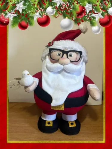 Papai Noel em feltro - 60cm