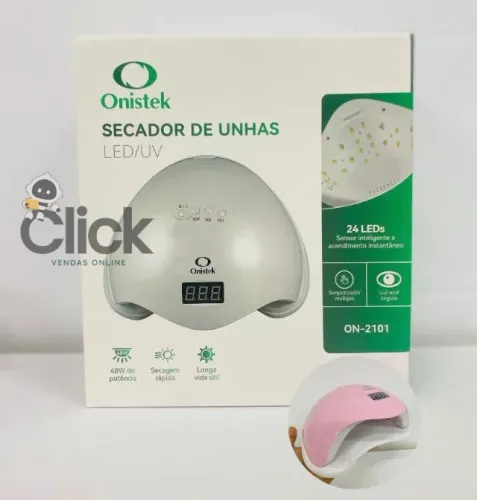 Cabine de unha 48w, entregamos e ac. cartões
