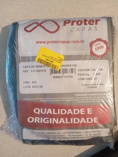 Capa banco Intruder 125 nova