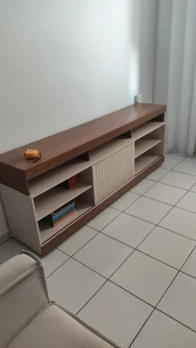 Raque para sala 1.80 cm de largura e 35 cm de profundidade