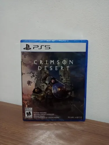 Jogo Crimson Desert Ps5 Novo Lacrado Mídia Física