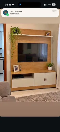 Home para tv até 55 polegadas 12x sem juros