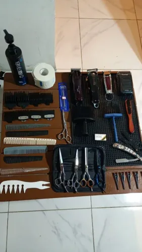 Kit barbeiro completo