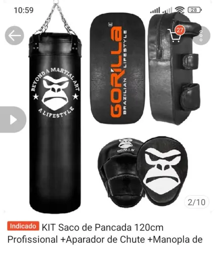 KIT DE SACO de pancada 