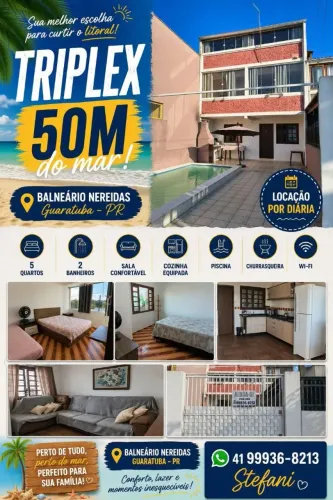 Casa diária em Guaratuba PR