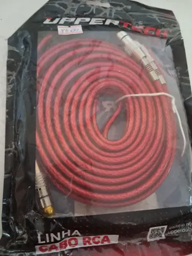 Vendo cabo RCA Novo 5 Metros Blindado 