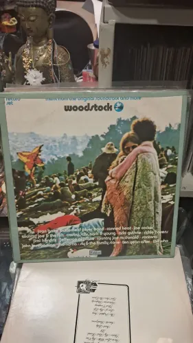 trilha sonora original do festival de Woodstock 3 Lps