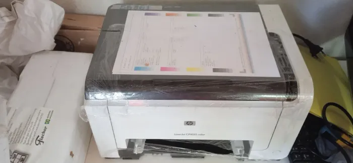 Impressora Hp Leiser colorida revisada.