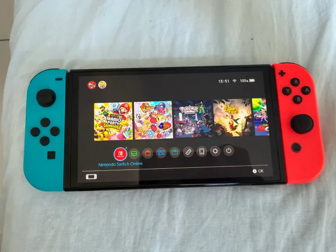 Vendo Nintendo Switch Oled desbloqueado