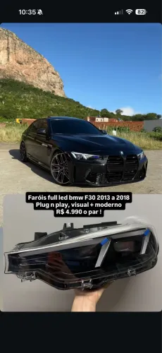 Faróis full led bmw F30