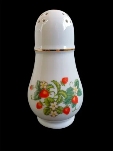 Polvilhador Avon Strawberry Dessert 1978