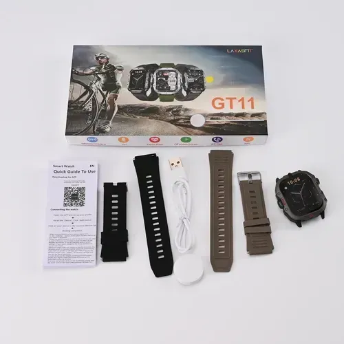 Smartwatch Relógio GT11 NOVO + 2 Pulseiras