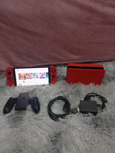 Nintendo switch OLED desbloqueado 512gb Mario