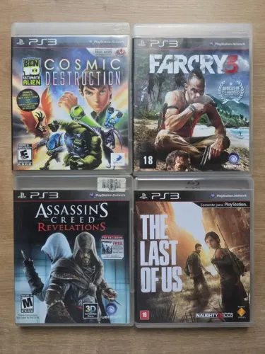 Lote jogos PS3 originais