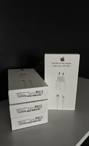 Carregador iPhone Completo (Cabo + Fonte) - Novo