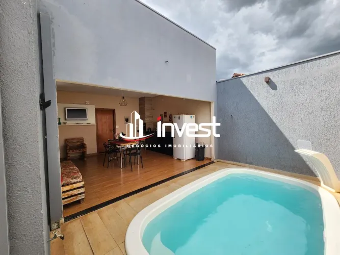 Oportunidade: Casa com 220 m², suíte com closet e área de lazer completa