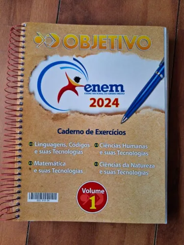 Apostila Objetivo Enem 2024 Caderno de Exercícios 