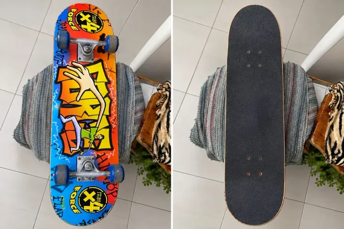 Skate Infantil Tribo 4 Force - Completo e Pronto para Andar